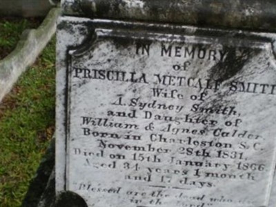 Priscilla Metcalf Calder Smith on Sysoon