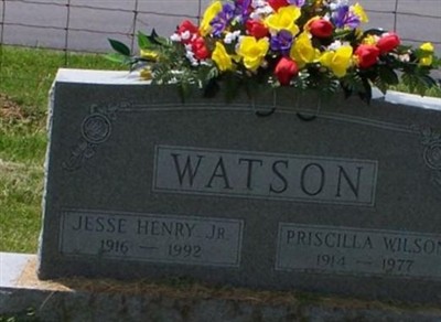 Priscilla Wilson Watson on Sysoon