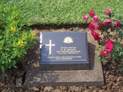 Private Albert Edward Isaacs on Sysoon