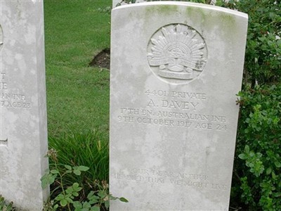 Private Arthur Davey on Sysoon