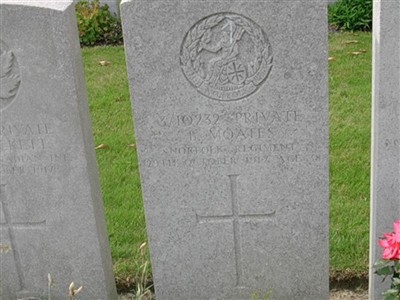 Private Benjamin Moates on Sysoon