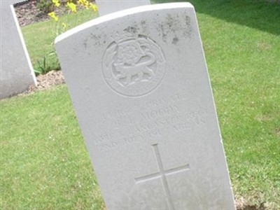 Private Benjamin Thomas Moody on Sysoon