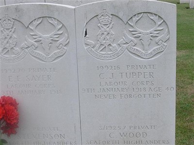 Private Charles James Tupper on Sysoon
