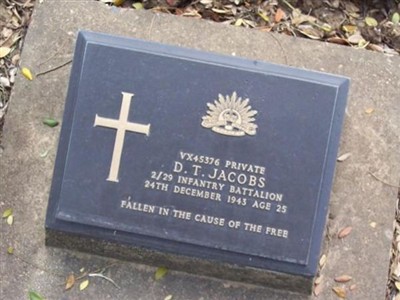 Private David Thomas Jacobs on Sysoon
