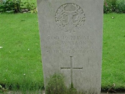Private David Watson on Sysoon