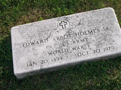 Private Edward Abbot Holmes on Sysoon