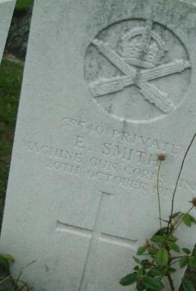 Private Edwin Smith on Sysoon