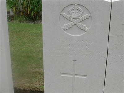Private F Holden on Sysoon