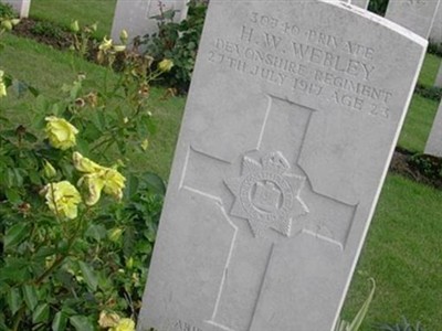 Private H W Webley on Sysoon