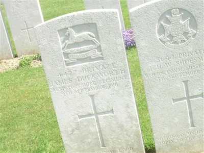 Private James Duckworth on Sysoon