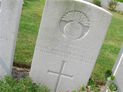 Private James Lyons on Sysoon