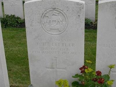 Private J B Littler on Sysoon