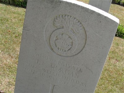 Private John Charles Morgan on Sysoon