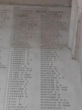Private John Cormack on Sysoon