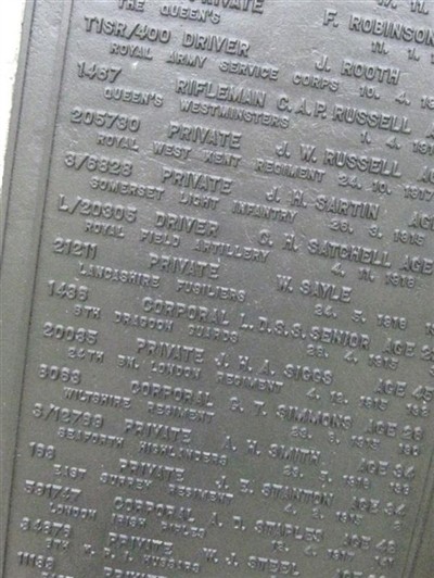 Private John Edward Stanton, Find a grave on Sysoon Private John Edward Stanton on Sysoon