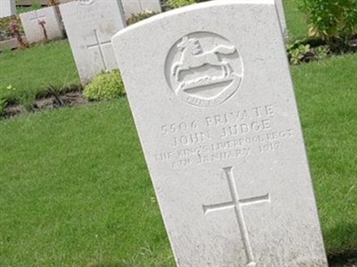 Private John Judge on Sysoon