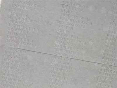 Private Louis Edgar Sharp on Sysoon