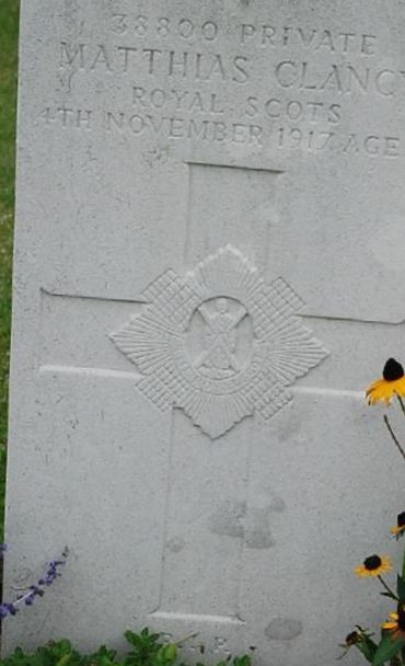 Private Matthias Clancy on Sysoon