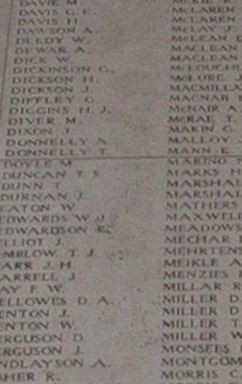 Private Michael Davie on Sysoon