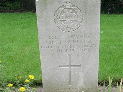 Private Noah Moreton on Sysoon