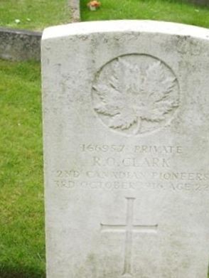 Private Rufus Otto Clark on Sysoon