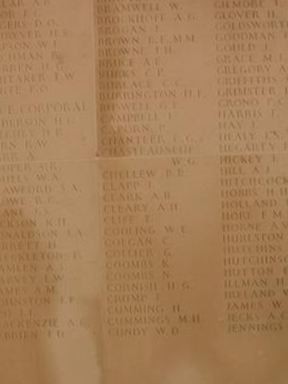 Private Stavley Gordon Griffiths on Sysoon