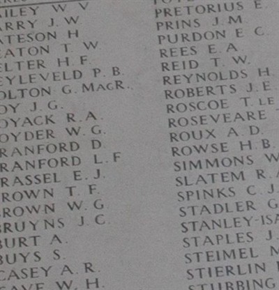 Private T Le B Roscoe on Sysoon