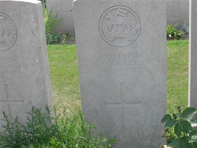 Private Thomas Alfred Dickerson on Sysoon