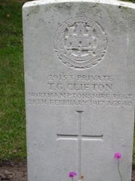 Private Thomas Clifton on Sysoon