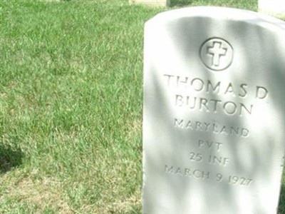 Private Thomas D Burton on Sysoon