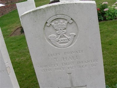 Private Thomas Hale on Sysoon