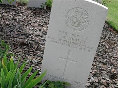 Private Thomas Morton Healey on Sysoon