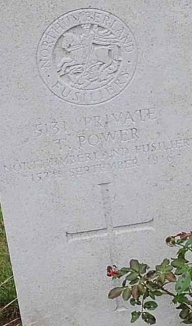 Private Thomas Power on Sysoon