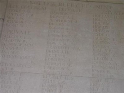 Private Walter Atkinson Dornan on Sysoon
