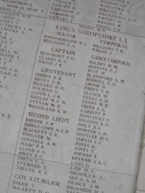 Private William Hedges on Sysoon