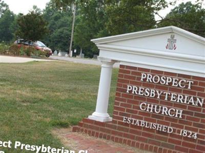 Prospect Presbyterian Church Cemetery on Sysoon