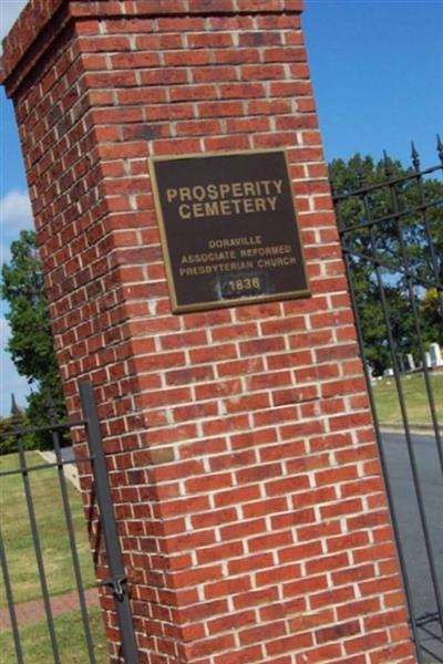 Prosperity Cemetery on Sysoon