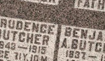 Prudence Butcher on Sysoon