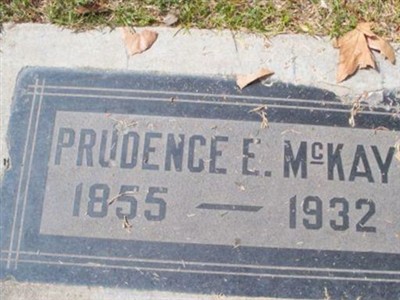 Prudence E McKay on Sysoon