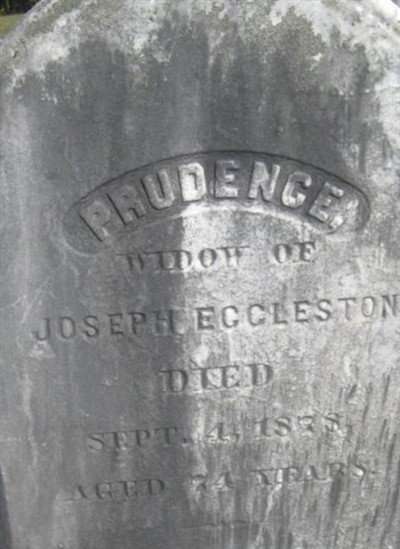 Prudence Eccleston on Sysoon