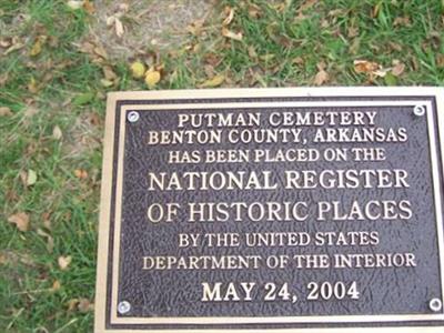 Putman Cemetery on Sysoon