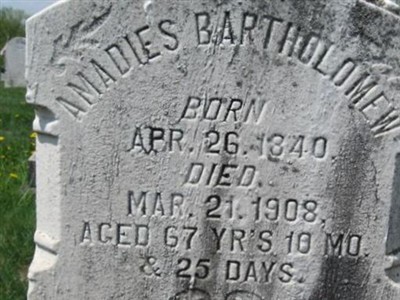 Pvt Amadies Bartholomew on Sysoon