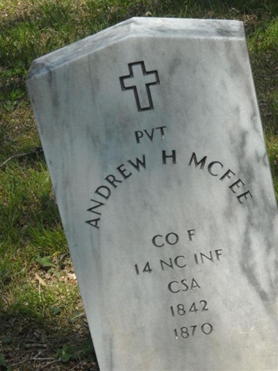 Pvt Andrew H McFee on Sysoon