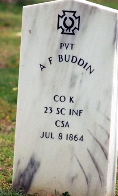 Pvt Archibald F Buddin on Sysoon
