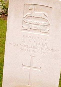 Pvt Arthur Benjamin Fells on Sysoon