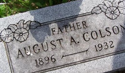 Pvt August A Colson on Sysoon