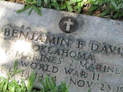 Pvt Benjamin F Davis on Sysoon