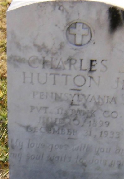 Pvt Charles J Hutton, Jr on Sysoon