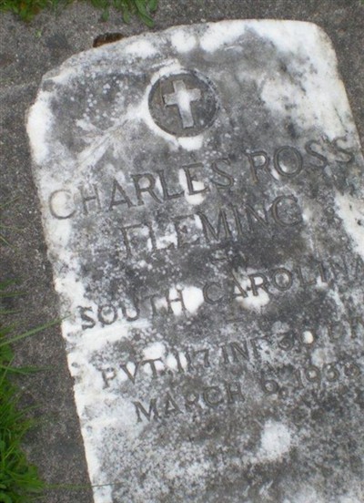 Pvt Charles Ross Fleming on Sysoon