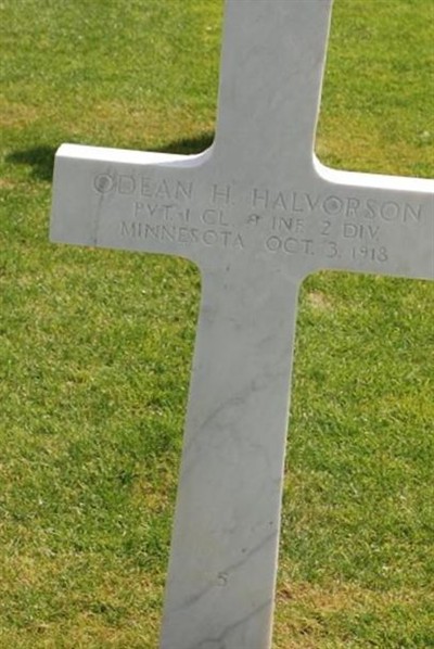 PVT 1CL Odean H. Halvorson on Sysoon